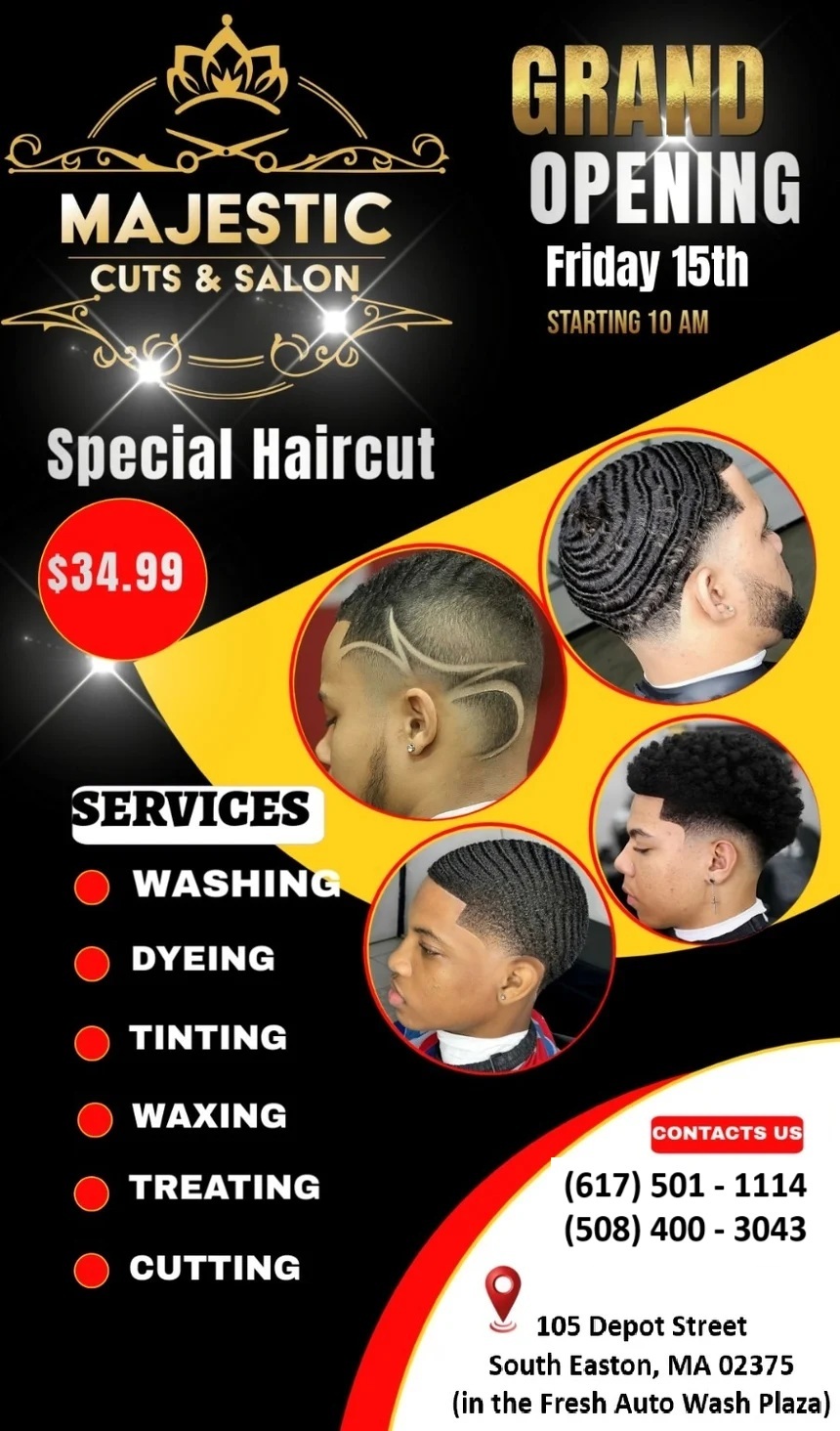 Majestic Cuts Salons Grand Opening Friday August 15th